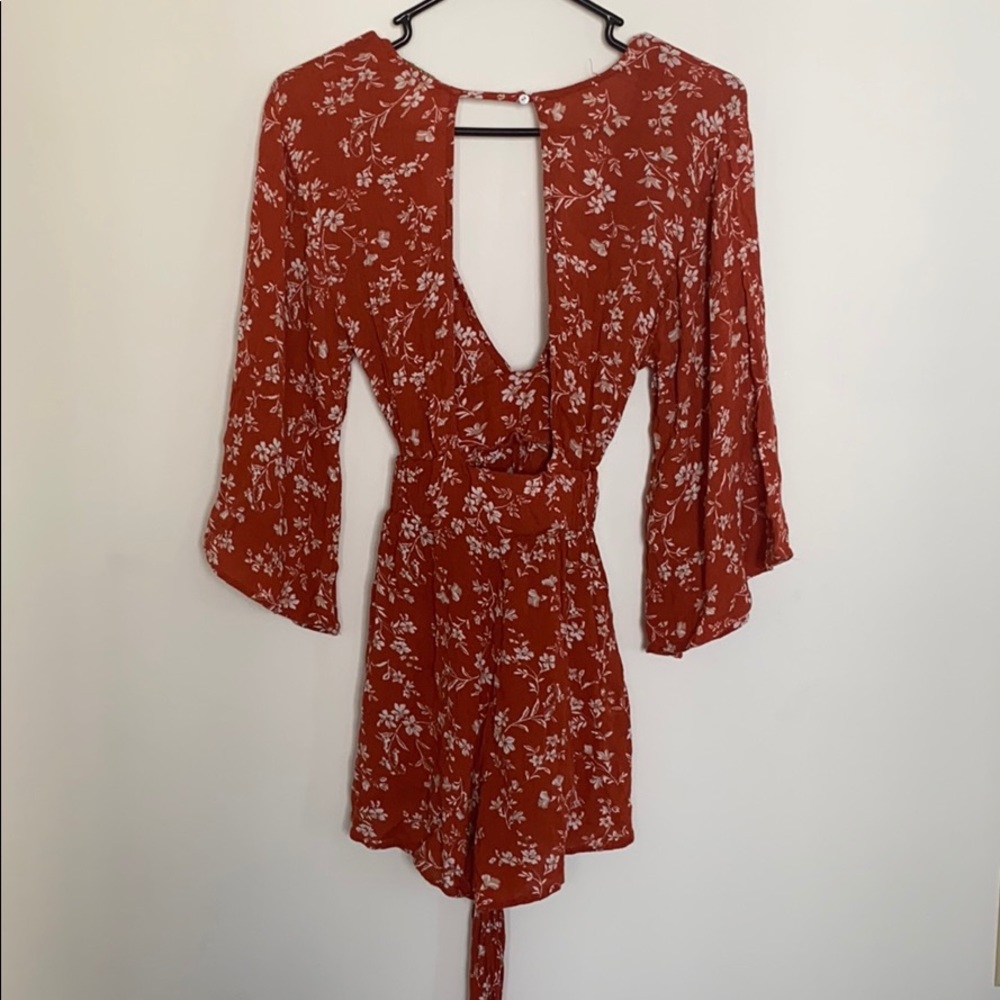 Rust Romper - Picture 3 of 4